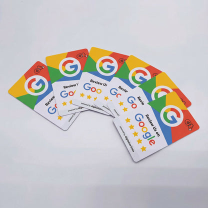 بطاقة تقييمات جوجل